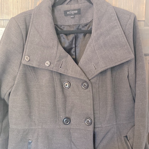 Gray Eclipse Dress Coat - Picture 3 of 5